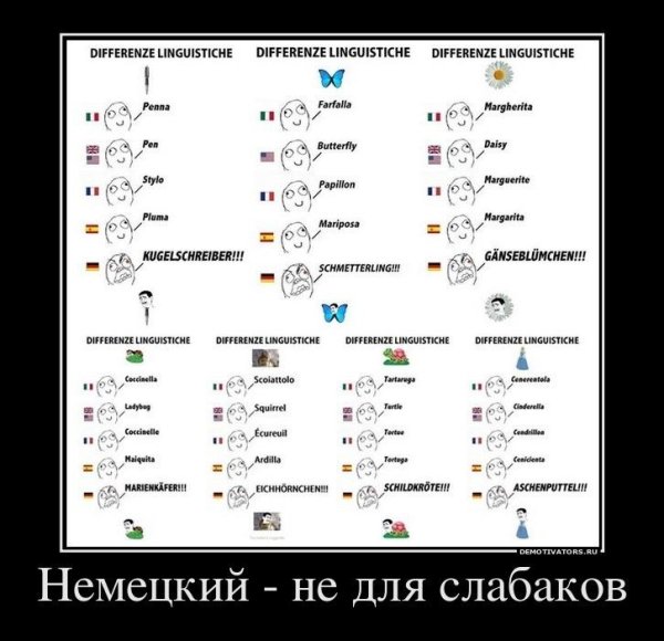 Приколы про немецкий язык
