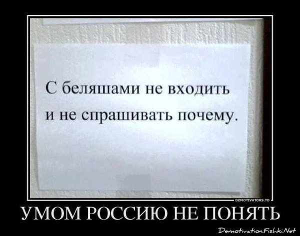 Умом Россию не понять приколы