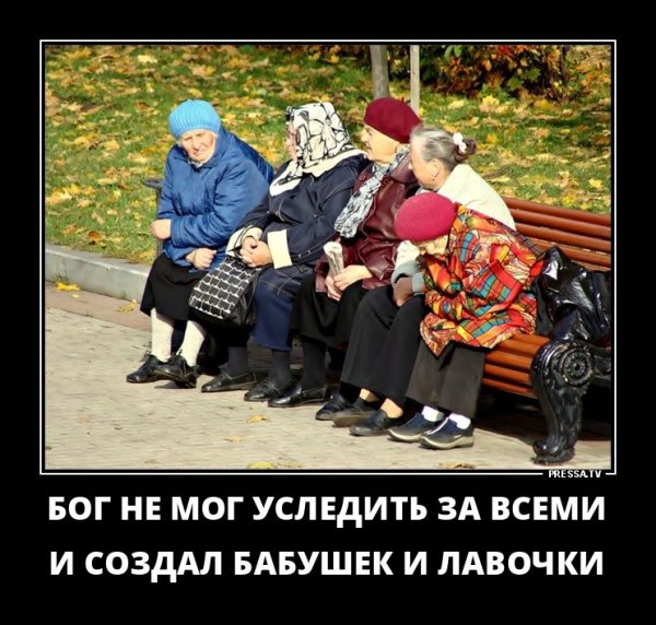 Бабушки у подъезда