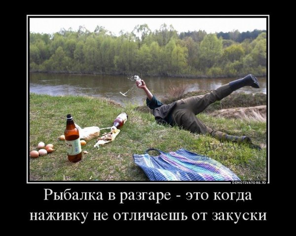 Приколы на рыбалке