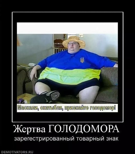 Голодомор демотиваторы
