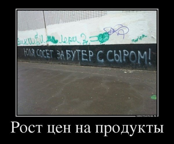 Рост цен демотиваторы