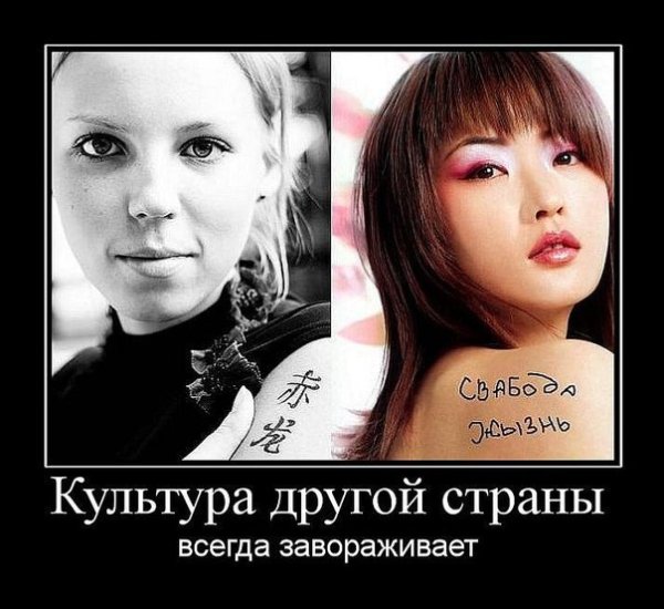 Демотиваторы про Татуировки
