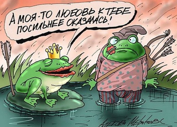 Шутки про царевну лягушку