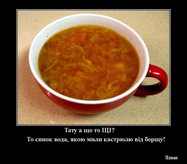 Борщ демотиватор
