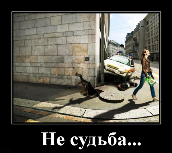 Судьба демотиватор