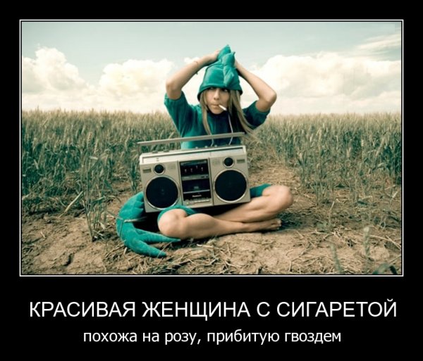 Самоирония демотиватор