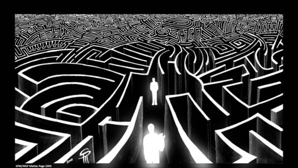 Лабиринт - зеленый