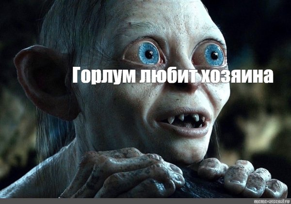 Моя прелесть Властелин колец Голум с кольцом