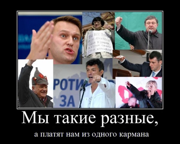 Оппозиция демотиваторы