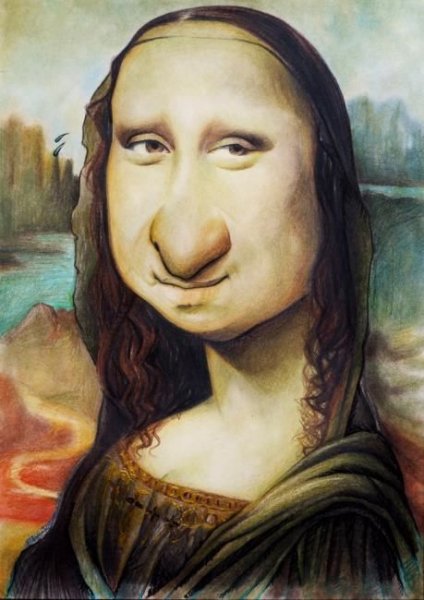 Зимняя Мона Лиза