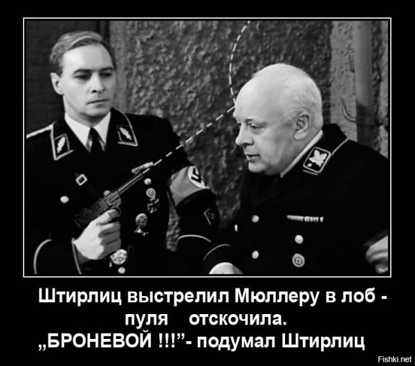 Штирлиц и Мюллер демотиваторы