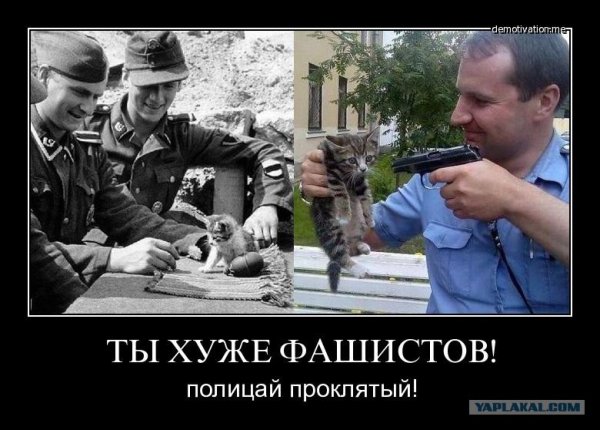 Демотиваторы про фашистов и полицию