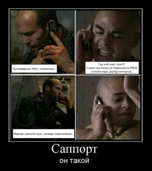Приколы про техподдержку