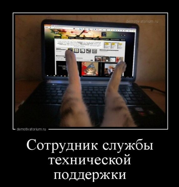 Техническая поддержка приколы