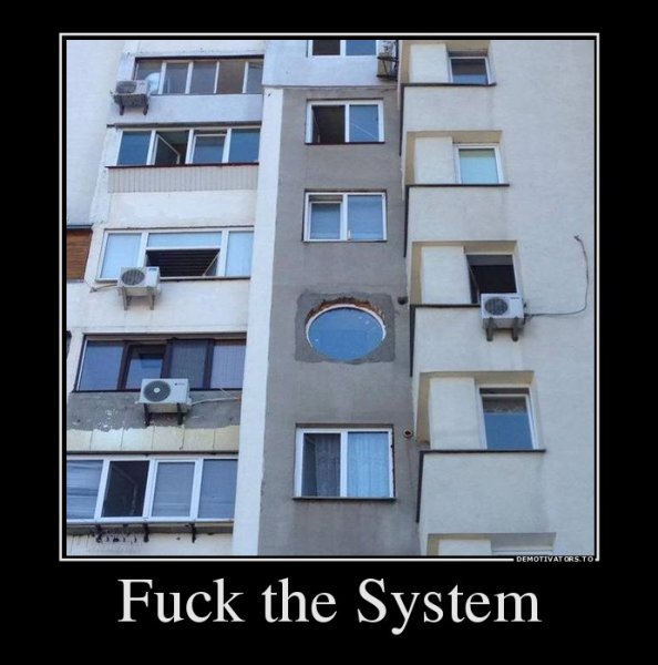 Смешные окна в доме