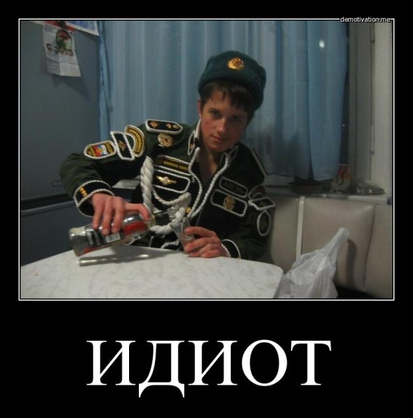 Демотиваторы про идиотов