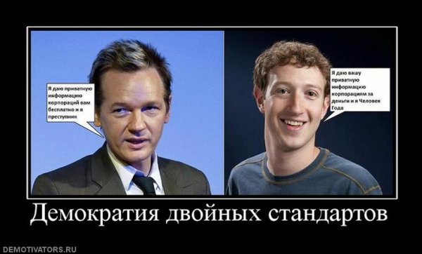 Цукерберг Ассанж человек года