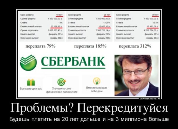 Сбербанк демотиватор