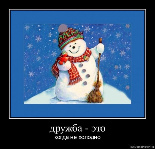 Холодно демотиваторы