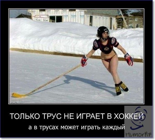 Демотиваторы про хоккеистов