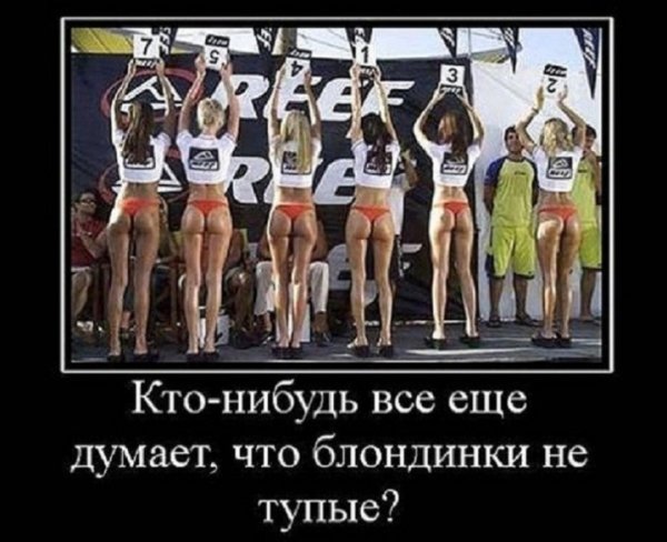 Демотиваторы про брюнеток