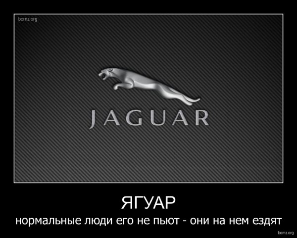 Ягуар демотиваторы
