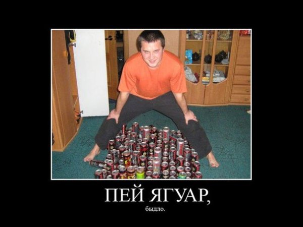 Приколы про энергетические напитки