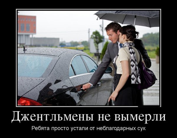 Джентльмен демотиватор