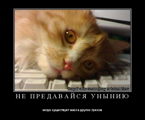 Уныние демотиватор