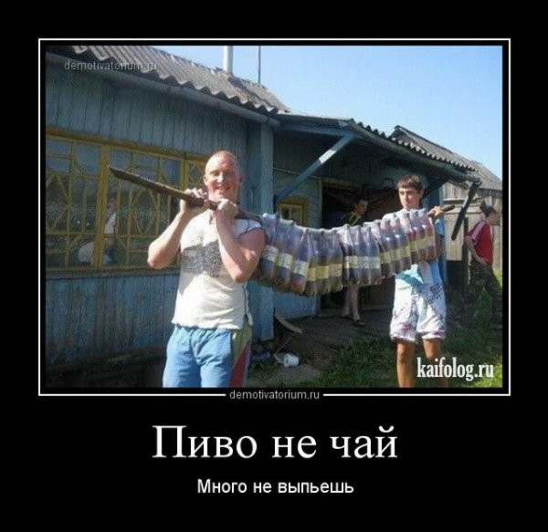 Прикольные демотиваторы про пиво