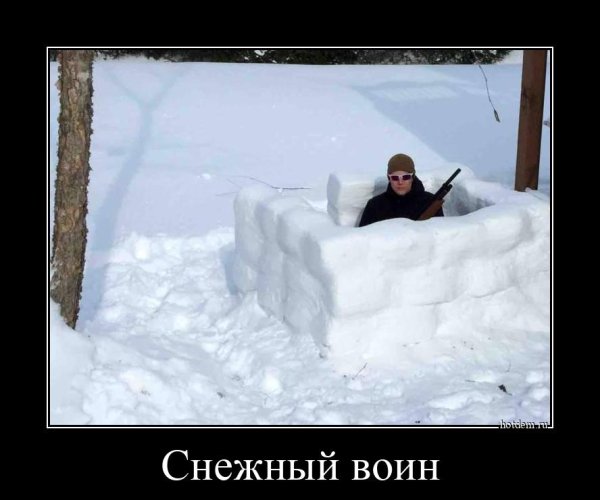 Денежный снежок демотиваторы