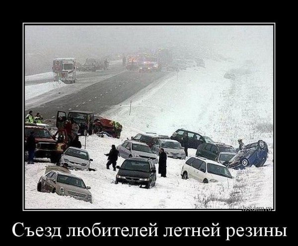Съезд любителей летней резины