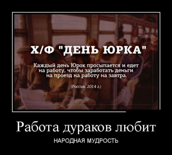 Работа дураков любит