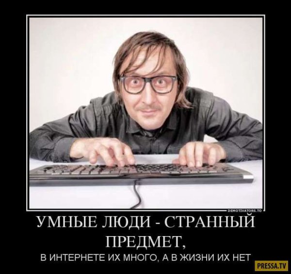Демотиваторы про тупых людей