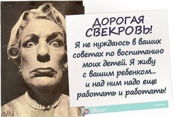 Приколы про свекровь