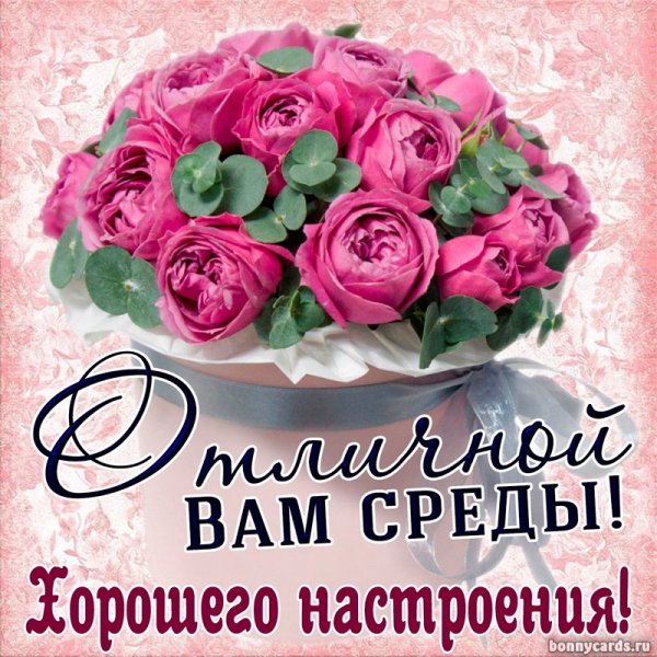 Открытки с средой и хорошим днем