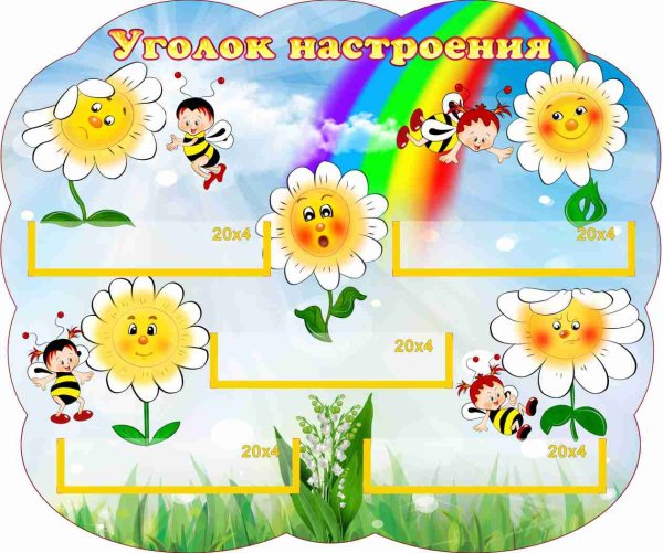 Уголок настроения в детском саду
