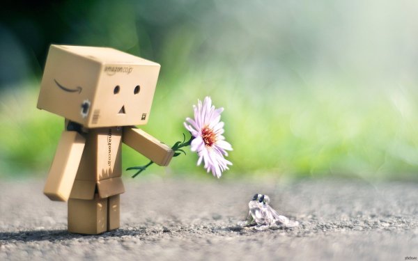 Картонный человечек Danbo