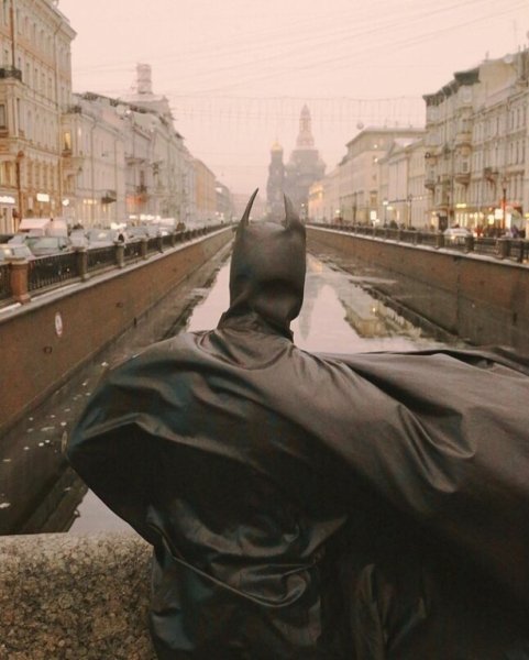 Бэтмен в Санкт-Петербурге
