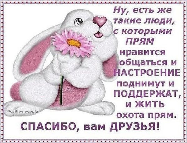 Спасибо моим друзьям