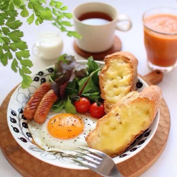 Картинка вкусного завтрака и отличного настроения (45 фото)