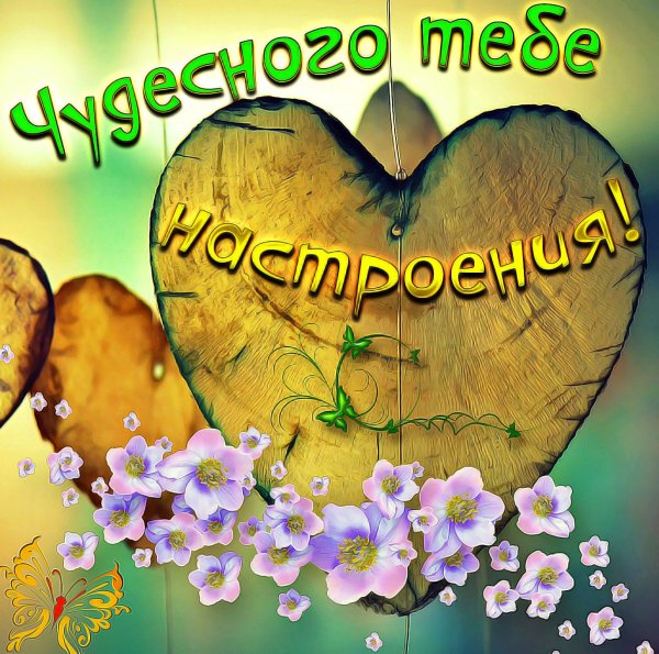 Удачного дня и хорошего настроения
