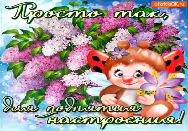 Открытки для поднятия настроения женщине