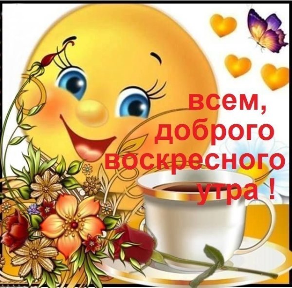 С добрым воскресным утром