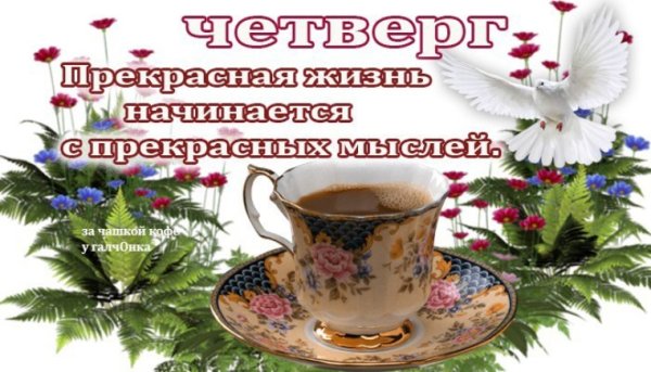 Доброе утро четверга пожелания