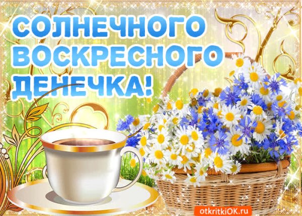 Доброго воскресного дня