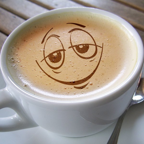 Кофе с улыбкой