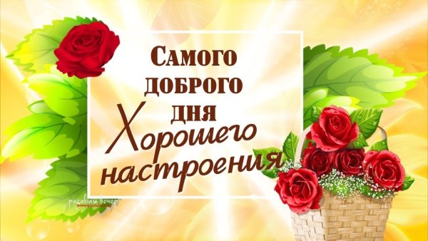 Доброго дня и хорошего настроения