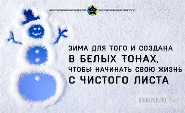 Весёлые зимние картинки для поднятия настроения